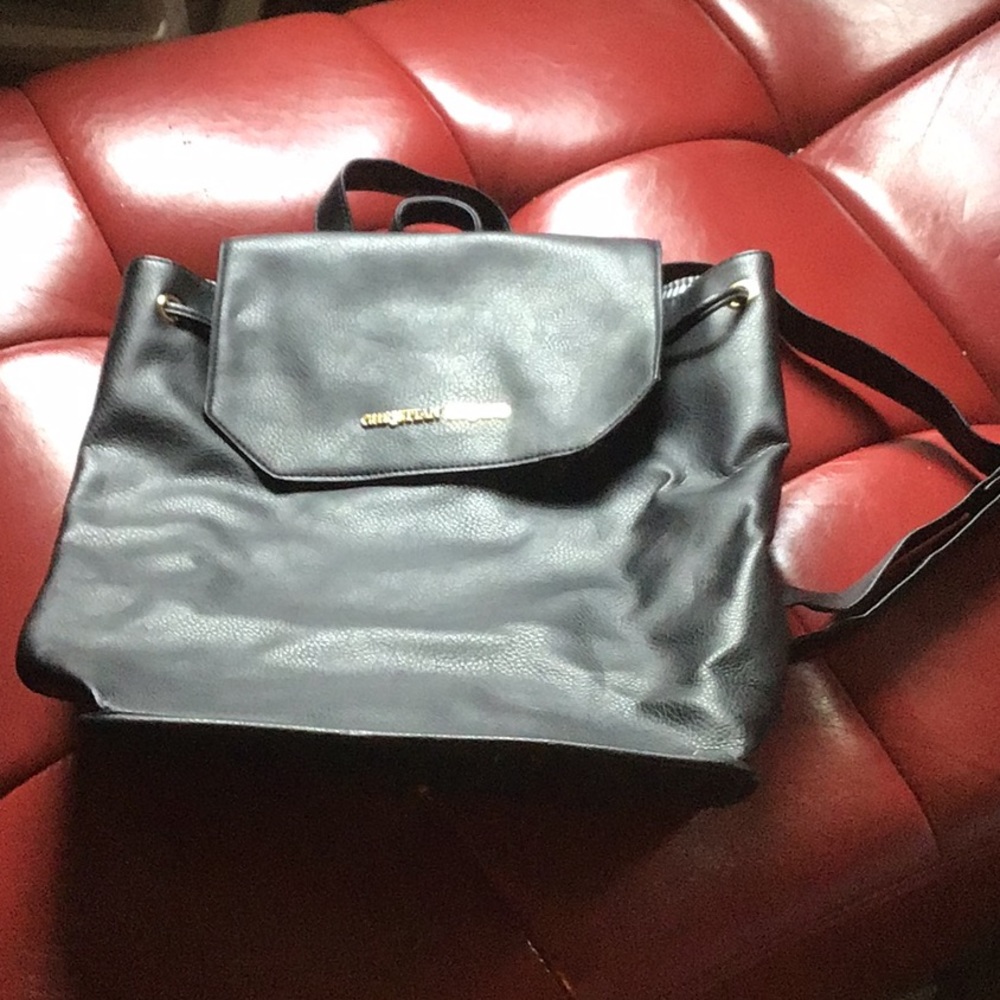 Christian Siriano black Backpack